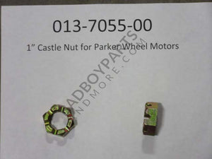 013-7055-00 - 1" Castle Nut for Parker Wheel Motors