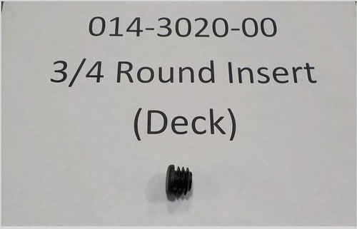 014-3020-00 - 3/4 Round Insert - Deck - Bad Boy Parts & More