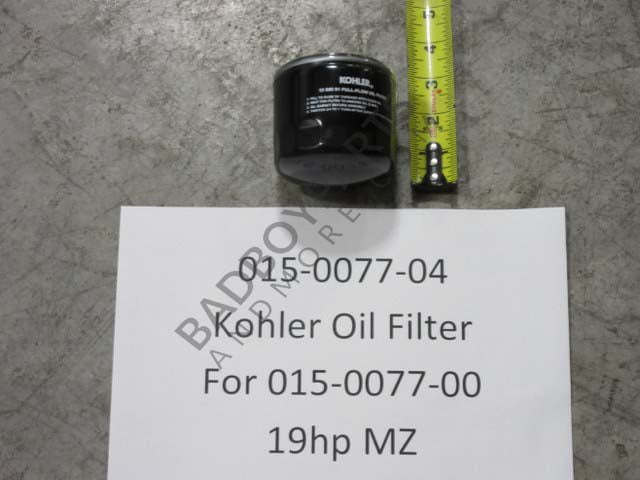 015-0077-04 - Oil Filter, Fits KS590 Engine (Single Cylinder)