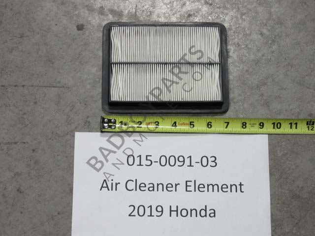 015-0091-03 - Air Cleaner Element for the 015-0091-00 fits the 2019-2021 Honda Engine