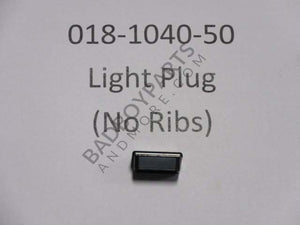 018-1040-50 - Light Plug-No Ribs