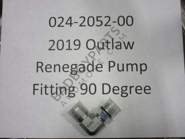 024-2052-00 - 2019-2021 Renegade Horizontal Pump Fitting 90 Degree # 6801-10-8