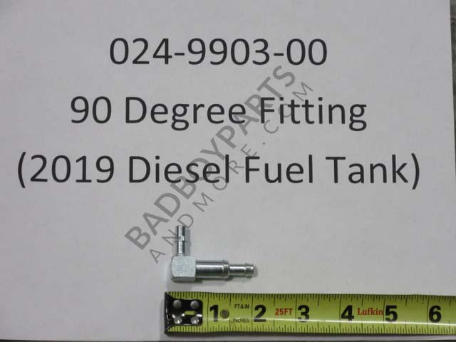 024-9903-00 - 90 Degree Elbow Fitting for 2019-2021 Renegade Diesel Fuel Tank