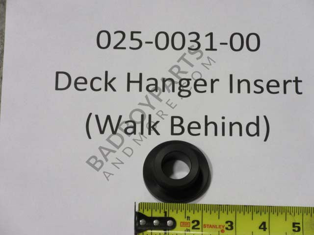 025-0031-00 - Deck Hanger Insert (Walk Behind)