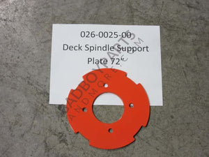 026-0025-00 - Deck Spindle Support Plate 72"