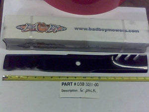 038-3011-00 - 54" Gator Blade-Fusion 6-Pack (038-0003-00) - Bad Boy Parts & More