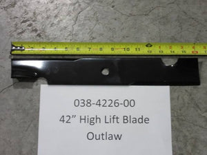 038-4226-00 - 42" High Lift Blade-Outlaw - Bad Boy Parts & More