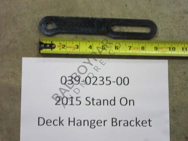 039-0235-00 - Stand On Deck Hanger Tab