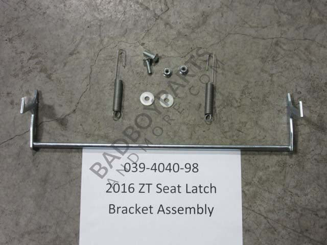 039-4040-98 - 2016 ZT Seat Latch Bracket Assembly used to make 089-3075-00 fit a 2016 ZT