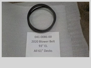 041-0086-00 - 2020 Blower Belt - 93" EL