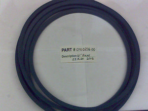 041-0236-00 - B236 Deck Belt for 61" 35hp Diesel (2012-2020 Only) - Bad Boy Parts & More
