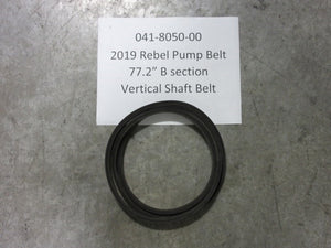 041-8050-00 - 2019 - 2020 Rebel Pump Belt 77.2" B section Vertical Shaft Belt - Bad Boy Parts & More