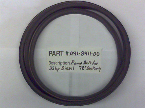 Pump Belt for 35hp Diesel/XP  72