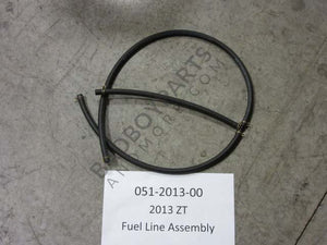 051-2013-00 - 2013 ZT, 2013-2015 CZT Fuel Line Assembly