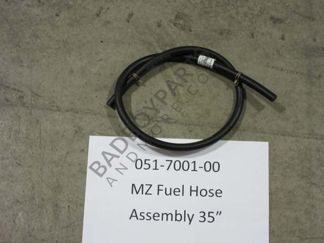 051-7001-00 - MZ Fuel Hose Assembly 35