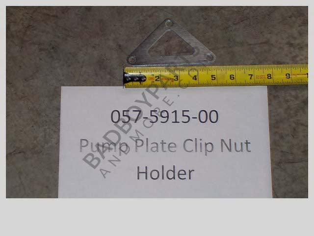 057-5915-00 - Pump Plate Clip Nut Holder