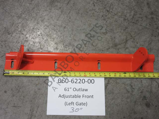 060-6220-00 - 61 Adjustable Deck Front (Left Gate)