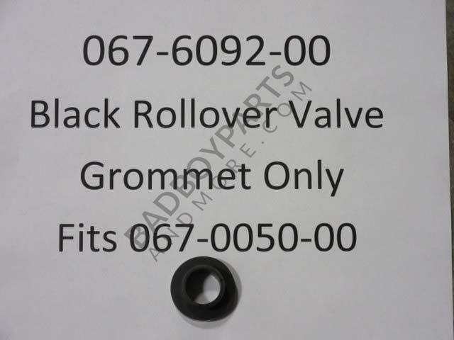 067-6092-00 - Black Rollover Valve Grommet for 067-0050-00