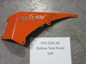 079-3281-00 - 2015-2018 Outlaw/XP Left Tank Panel (Metal)