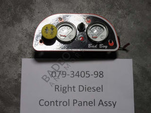 079-3405-98 - Right Diesel Control Panel Assembly