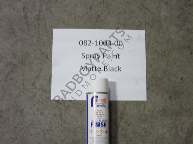 082-1004-00 - Spray Paint - Matte Black