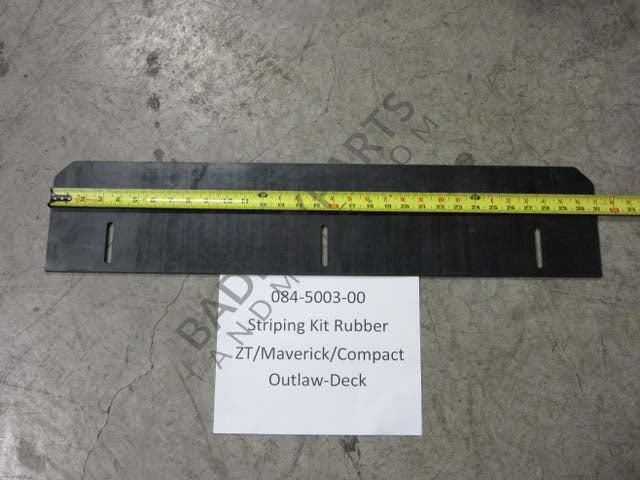084-5003-00 - Striping Kit Rubber-ZT-Deck