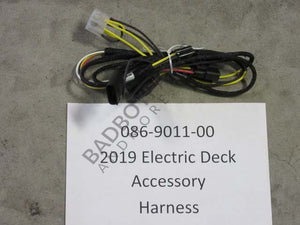 086-9011-00 - 2019 Electric Deck Accessory Harness 086-0012-00