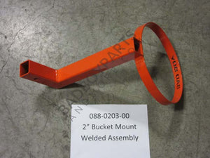 088-0203-00 - 2" Bucket Mount Welded Assembly Component of 088-0201-00