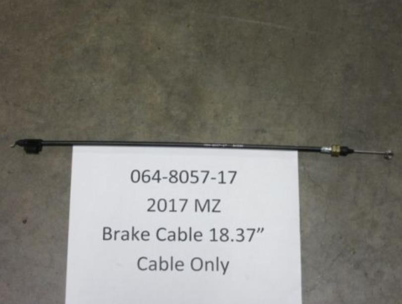 064-8057-17 - 2017-2021 MZ Brake Cable- 18.37