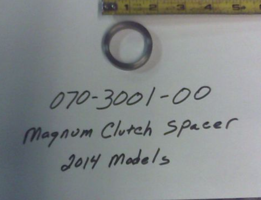 070-3001-00 - Magnum Clutch Spacer-2014 Models