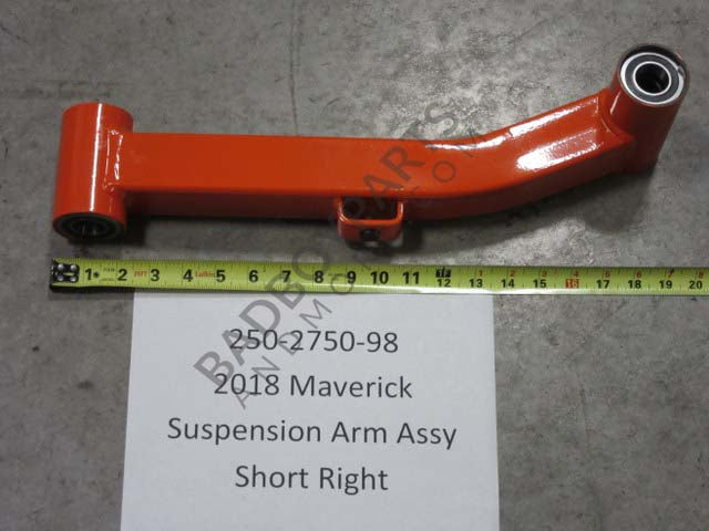 250-2750-98 - 2018-2020 Maverick Suspension Arm Assembly - Right Short - For 48