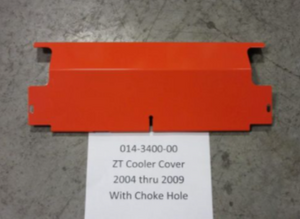 014-3400-00 - ZT Cooler Cover 2004 thru 2009 with Choke Hole