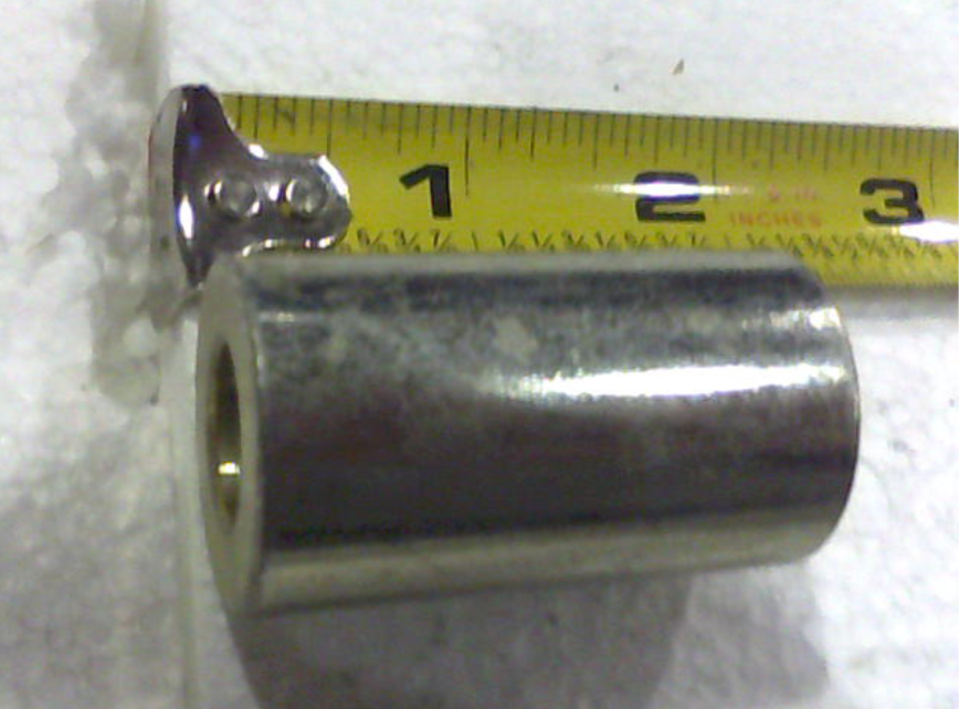 025-5339-00 - .502 ID X 1.00 OD X 1.750 Length Spacer Zinc