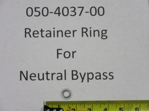 050-4037-00 - Retainer Ring for Neutral Bypass fits the 3100, 3200, 3400 & EZT Trans-axles