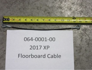 064-0001-00 - 2017 XP Floorboard Tie Down Cable