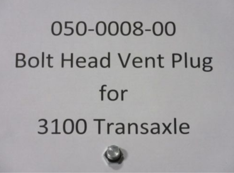 050-0008-00 - Hex Head Vent Plug
