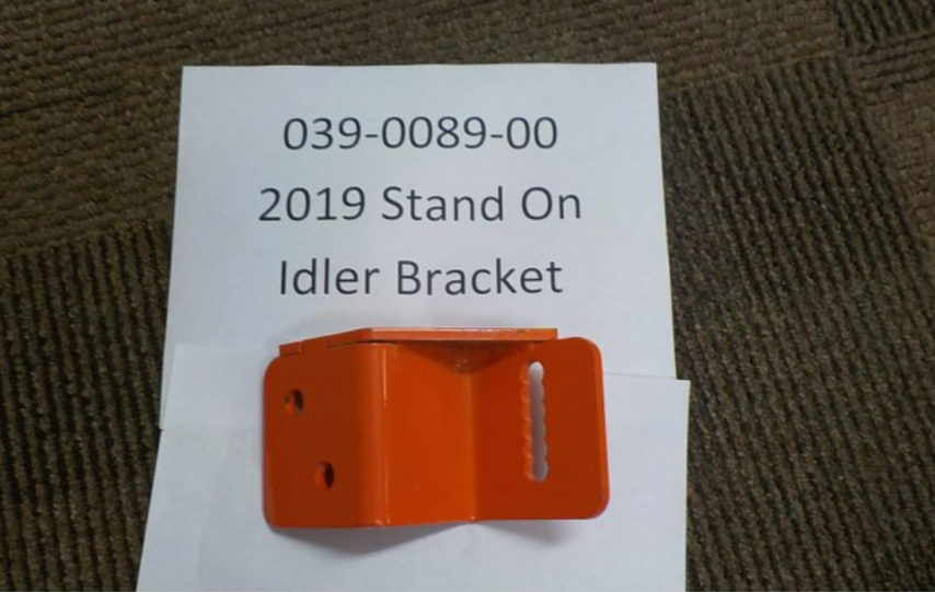039-0089-00 - Idler Pulley Bracket Weldment 2019 Stand On