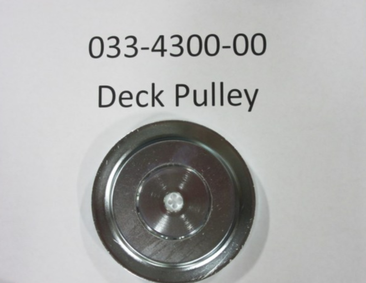 033-4300-00 - Bagger Pulley