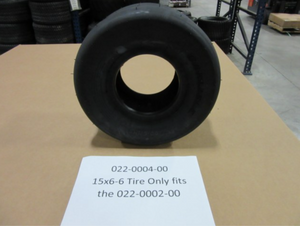 022-0004-00 - 15x6-6 Tire Only