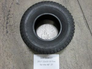 022-2024-17 - 22x10-10 Tire for the 48" ZT fits the 022-2018-00