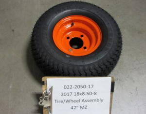 022-2050-17 - 18x8.50-8 Tire/Wheel Assy 42" MZ