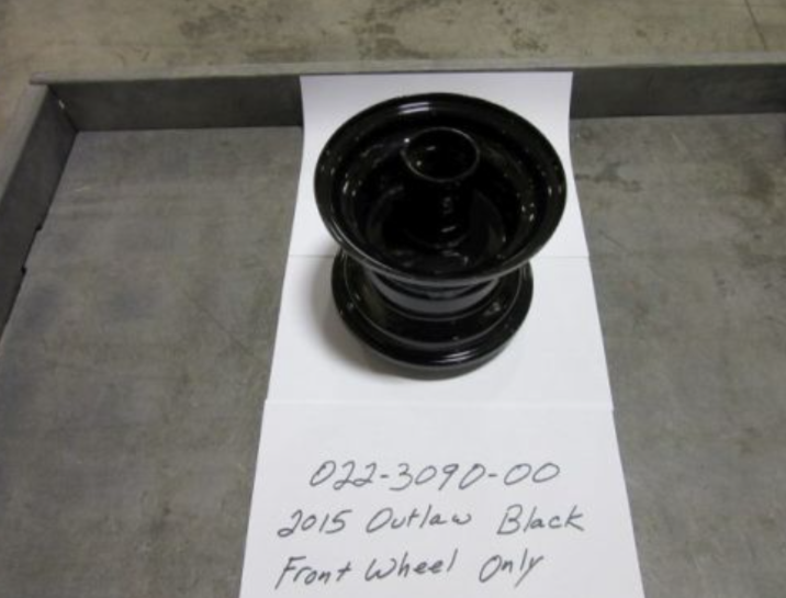 022-3090-00 - Black Front Rim Only (See Models Used For Detail)
