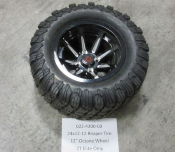 022-4300-00 - 24 x 12-12 Reaper Tire/12