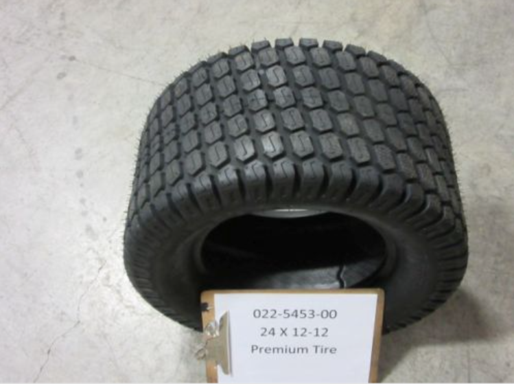 022-5453-00 - 24 x 12 x 12 Premium Tire Used on 022-4050-00