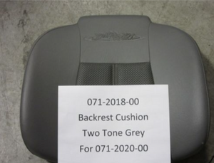 071-2018-00 - Backrest Cushion Two Tone Grey 071-2020-00