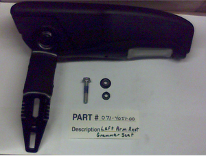 071-4051-00 - Left Armrest Kit-Grammer Seat