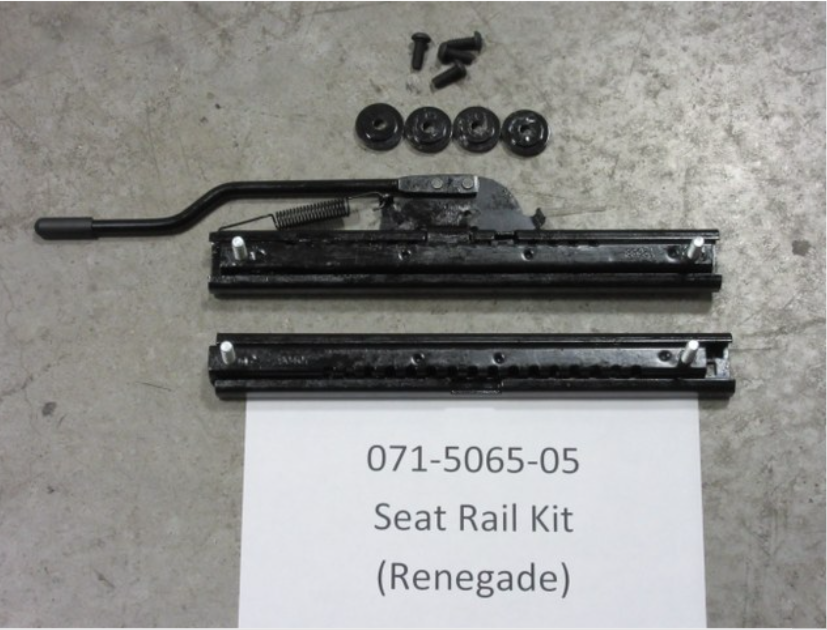 071-5065-05 , Seat Rail Kit fits the 071-5065-00 for 2019-2021 Rebel & Renegade