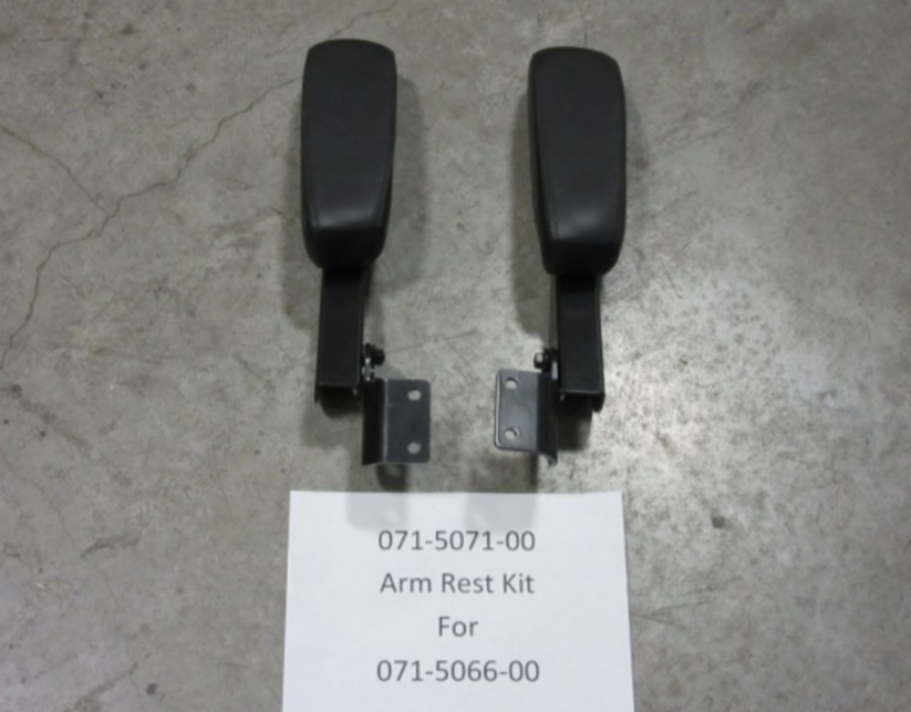 071-5071-00 - Arm Rest Kit for 071-5066-00