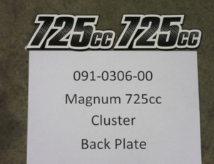 091-0306-00 - Magnum 725cc Cluster