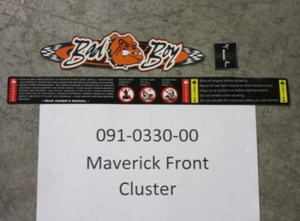 091-0331-00 - Maverick Kick Plate Decal